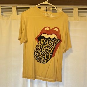 Free people Rolling Stones T-shirt